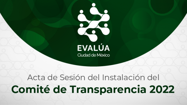 Sesión de Instalación del Comité de Transparencia