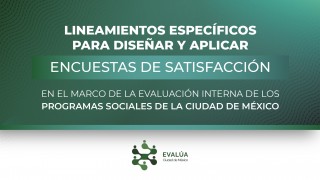 Lineamientos específicos para diseñar y aplicar encuestas de satisfacción en el marco de la evaluación interna de los programas sociales de la Ciudad de México